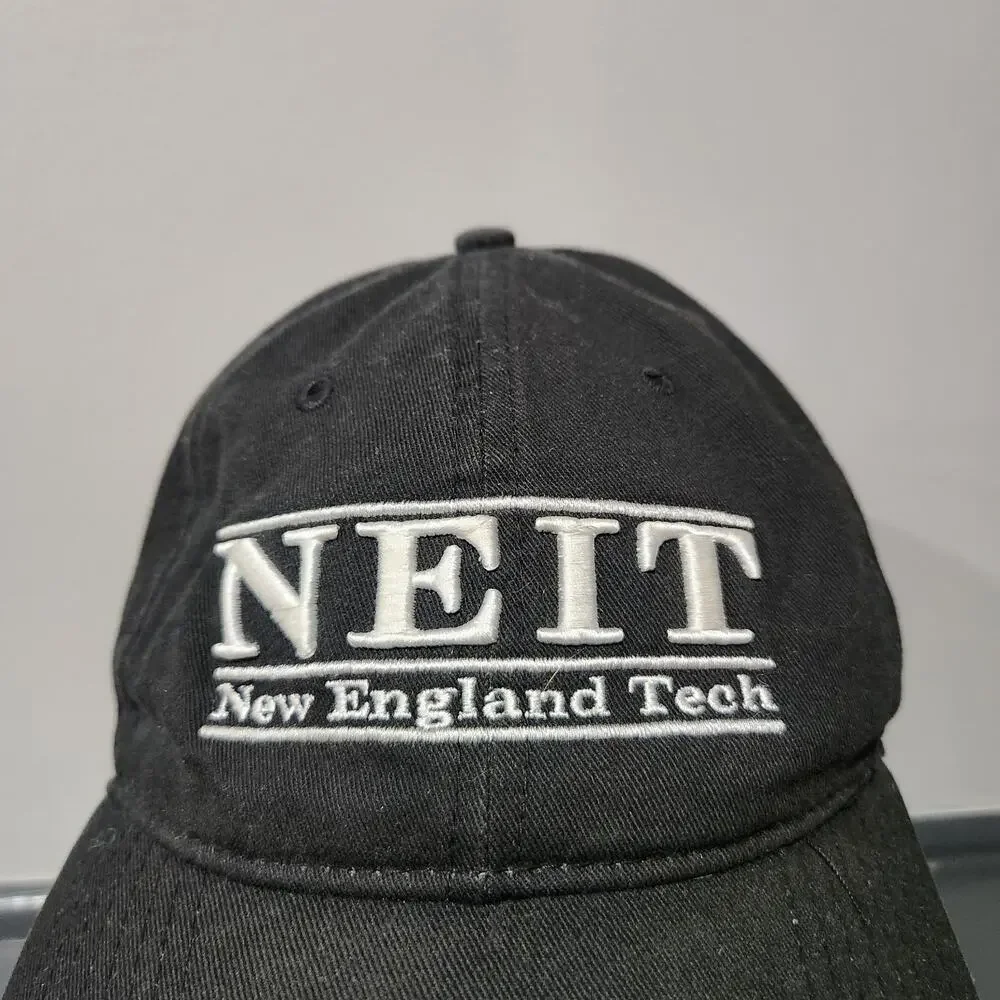 VTG NEIT Split Bar New England Tech Institute Of Technology Snapback‎ Hat Cap